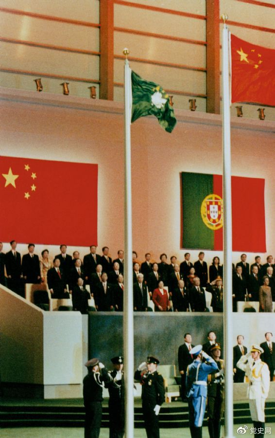 1999年12月20日，中國政府恢復行使對澳門的主權(quán)。